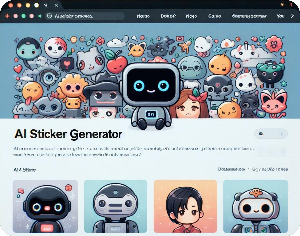 Remaker AI sticker generator