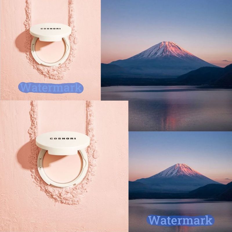 Simple, fast, and high-quality watermark removal