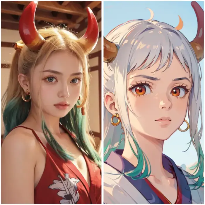 AI generated cosplay and anime art