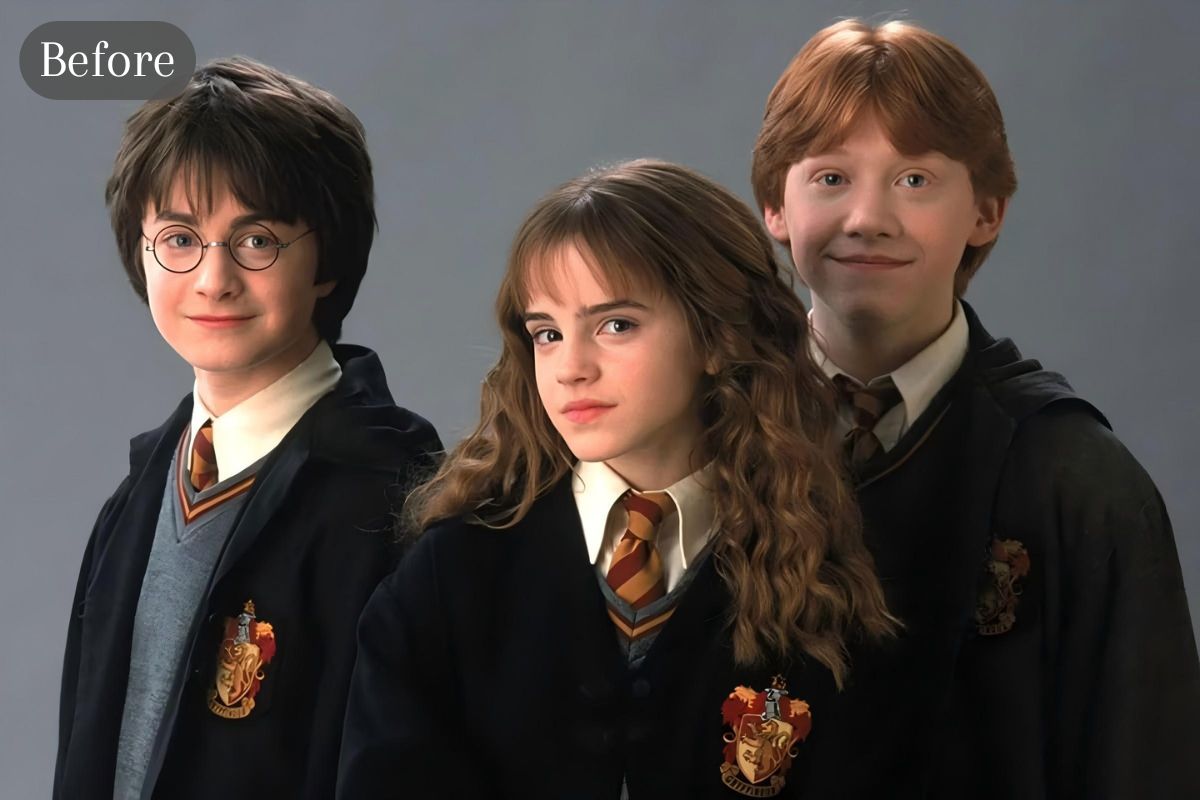 Remaker Photo Multi-Face Swap : photo originale de Harry Potter